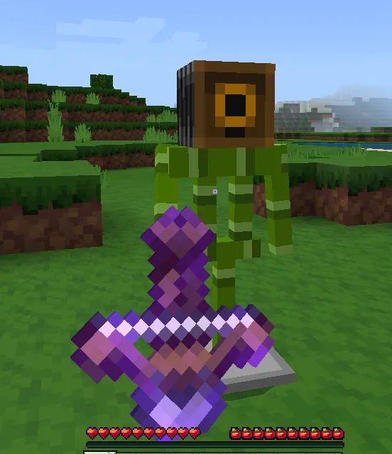 Bambuk odamlar — Minecraft mod, rasm 3