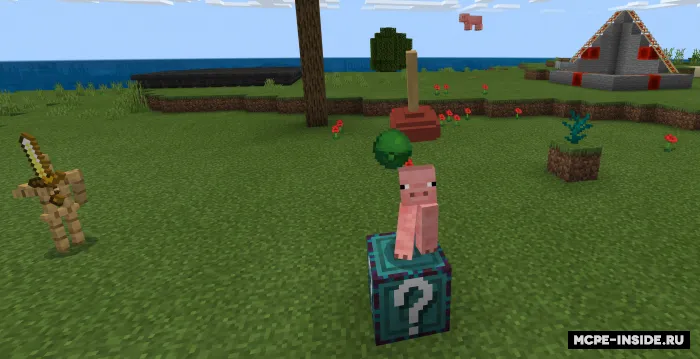 Ahmoqona bloklar — Minecraft mod, rasm 1