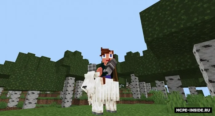 Qoʻlga oʻrgatilgan echkilar — Minecraft mod, rasm 3