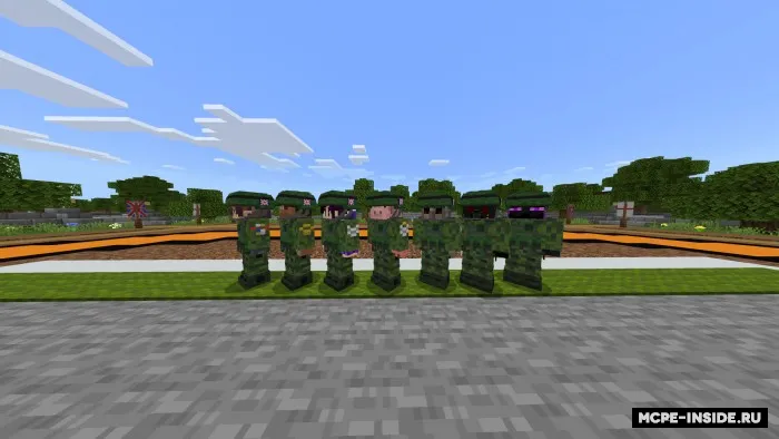 Britaniya armiyasi unifromasi — Minecraft mod, rasm 2