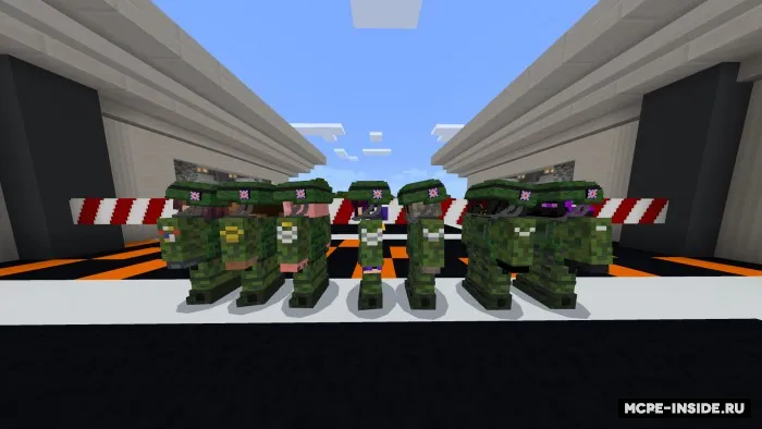 Britaniya armiyasi unifromasi — Minecraft mod, rasm 3