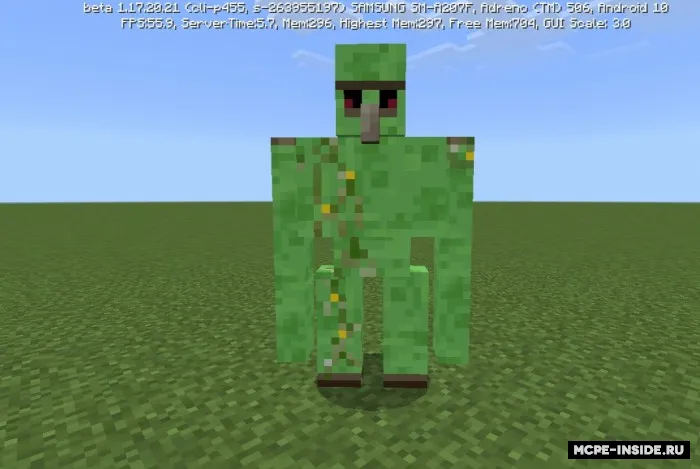 Golem +++ — Minecraft mod, rasm 1