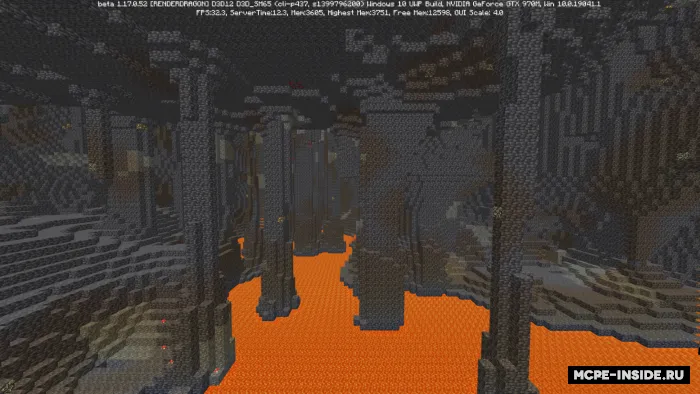 Chuqur slanets generatsiyasi — Minecraft mod, rasm 1