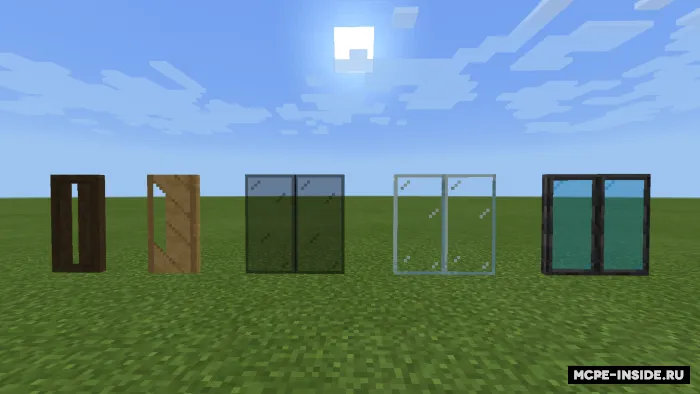 Sizning yangi eshiklaringiz — Minecraft mod, rasm 1