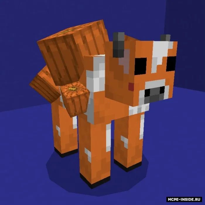 Qovoqli sigir — Minecraft mod, rasm 1