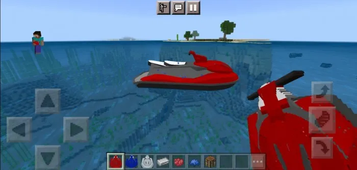Gidrosikl — Minecraft mod, rasm 2