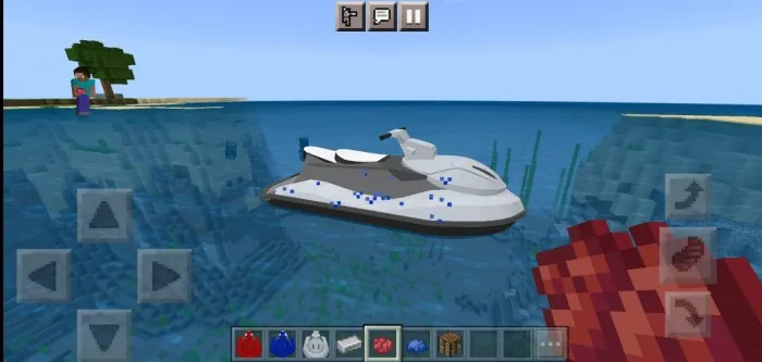 Gidrosikl — Minecraft mod, rasm 3