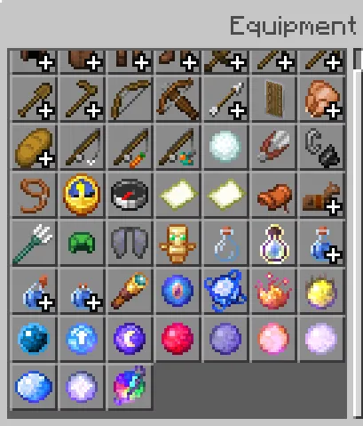 Portativ effekt — Minecraft mod, rasm 2