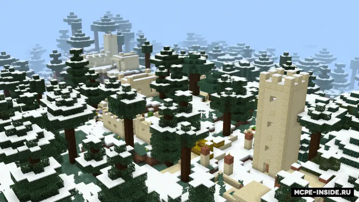 Qorli tayga dunyosi — Minecraft mod, rasm 4