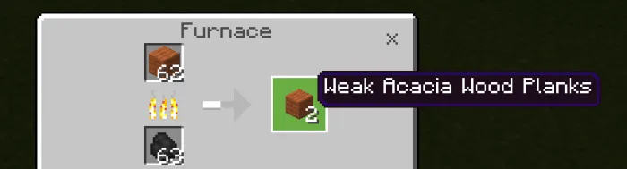 Zaif taxtalar — Minecraft mod, rasm 2