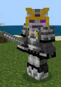 Samuray bronasi — Minecraft mod, rasm 3