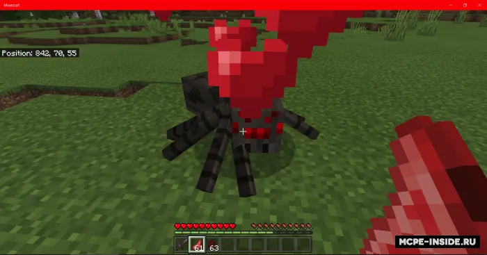 Qo'lga o'rgatilgan o'rgimchaklar — Minecraft mod, rasm 2