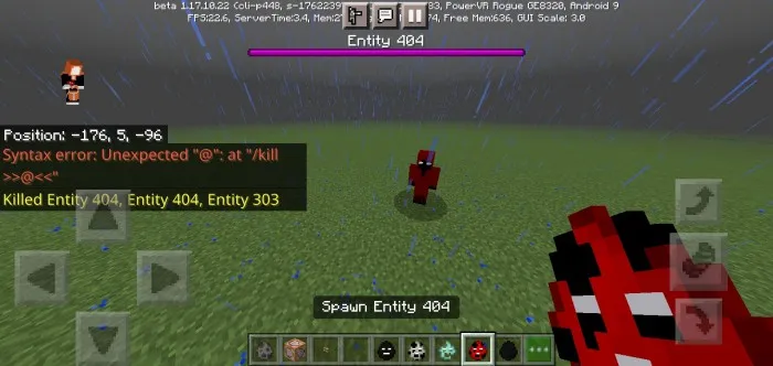 To'rtta creepypasta afsonasi — Minecraft mod, rasm 2