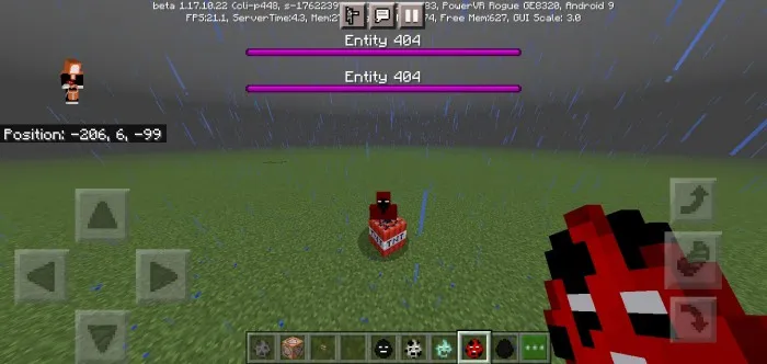 To'rtta creepypasta afsonasi — Minecraft mod, rasm 3