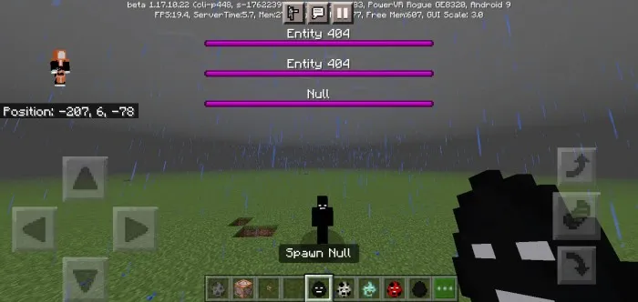 To'rtta creepypasta afsonasi — Minecraft mod, rasm 4