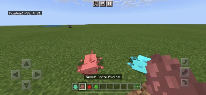 Ko'proq aksolotl variantlari — Minecraft mod, rasm 3