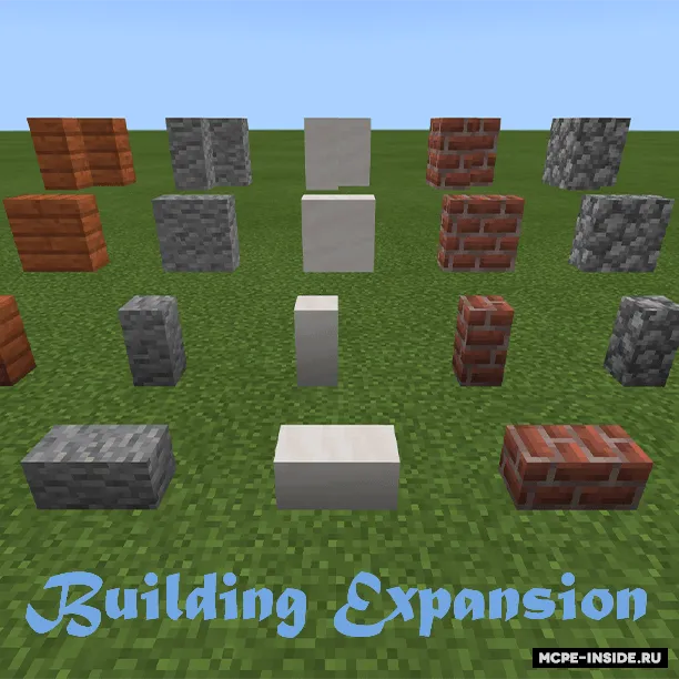 Qurilish kengaytmasi — Minecraft mod, rasm 1