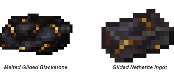Tillangan netherite to'plami — Minecraft mod, rasm 1