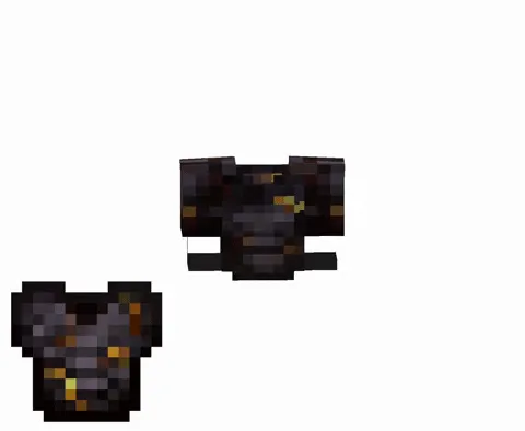 Tillangan netherite to'plami — Minecraft mod, rasm 3