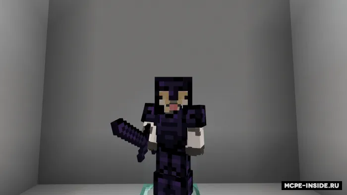 Obsidian qurollari — Minecraft mod, rasm 3