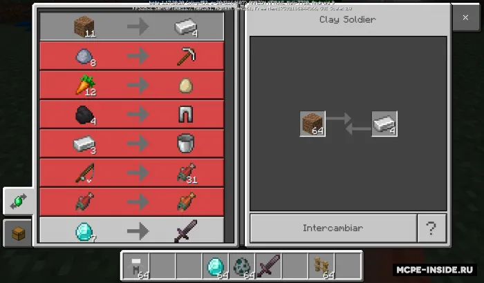 Loydan yasalgan askarlar — Minecraft mod, rasm 4