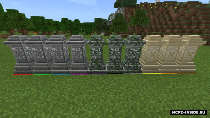 Rangli ko'rsatkichlar — Minecraft mod, rasm 1
