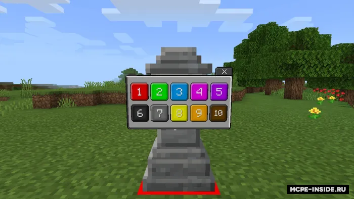 Rangli ko'rsatkichlar — Minecraft mod, rasm 2