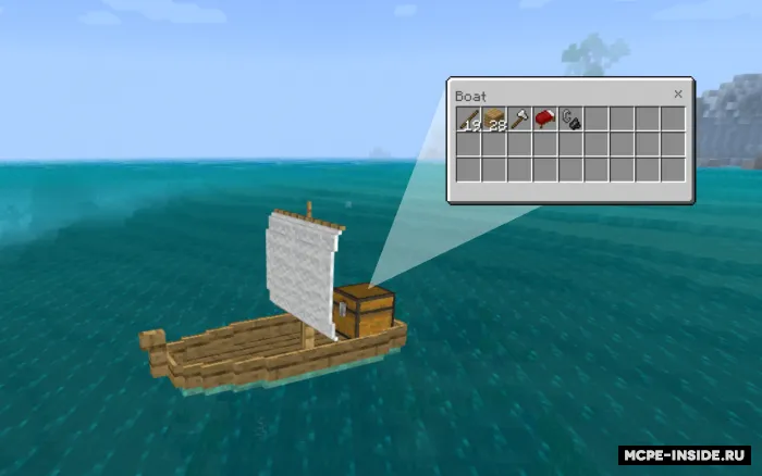 Qayiqlar — Minecraft mod, rasm 2