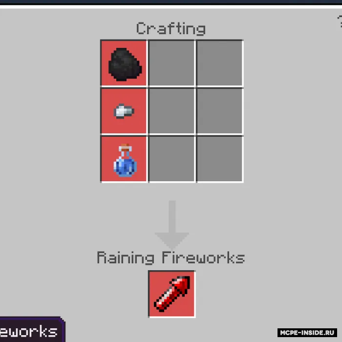 Signal raketasi — Minecraft mod, rasm 3