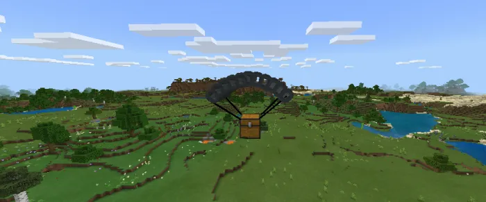Havo yordami — Minecraft mod, rasm 1