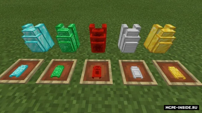 Temir ryukzaklar — Minecraft mod, rasm 1