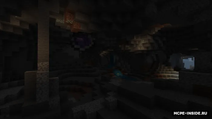 Yaxshilangan g'orlar — Minecraft mod, rasm 2
