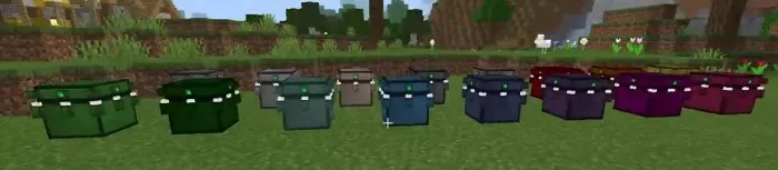 Qulflanadigan sunduklar — Minecraft mod, rasm 2