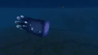 Kamalak rangli porloq kalmar — Minecraft mod, rasm 1