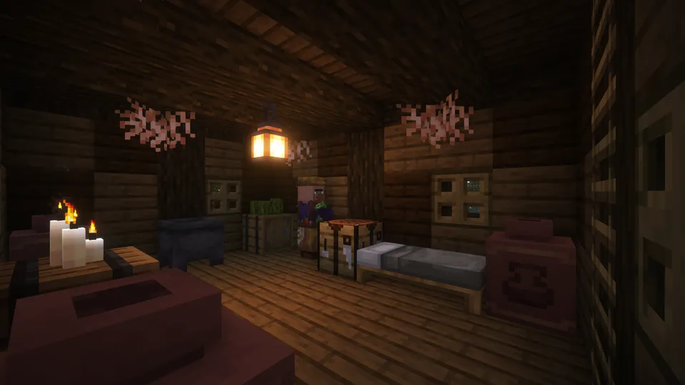 Old fisherman swamp house — Minecraft mod, rasm 5