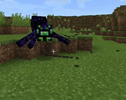 O'rgimchak malikasi — Minecraft mod, rasm 1