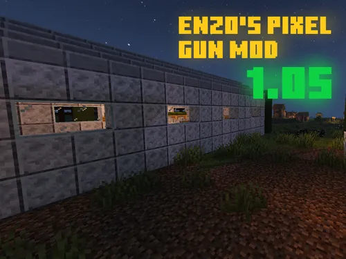 Enzo's Pixel Gun — Minecraft mod, rasm 1