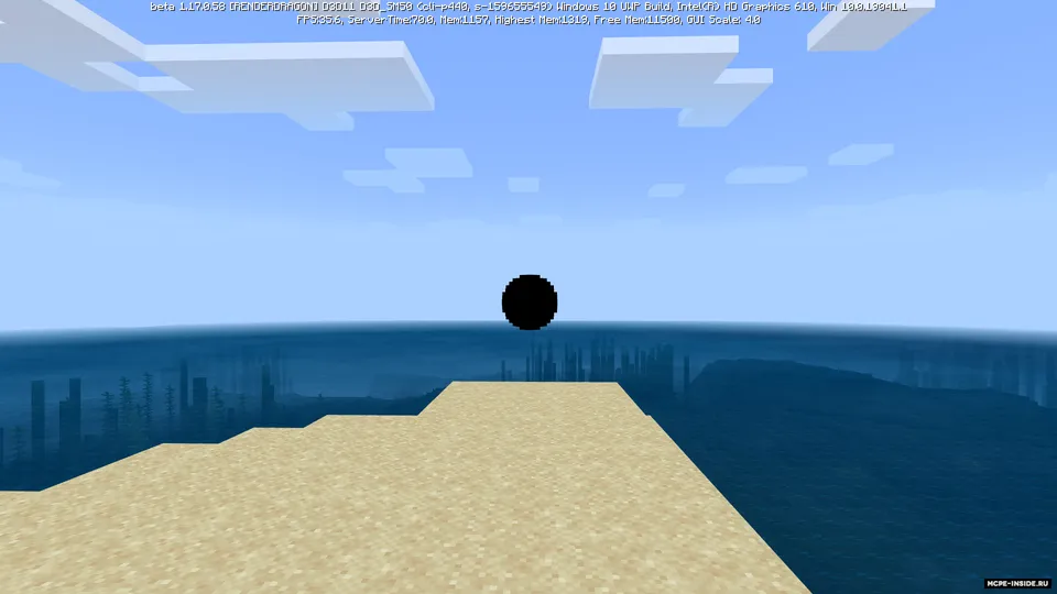 Qora tuynuk — Minecraft mod, rasm 2