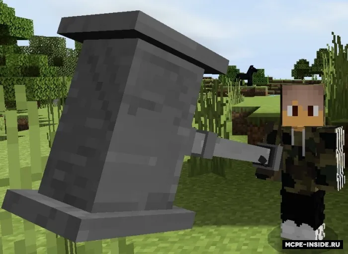 Qurol+ 3D — Minecraft mod, rasm 2