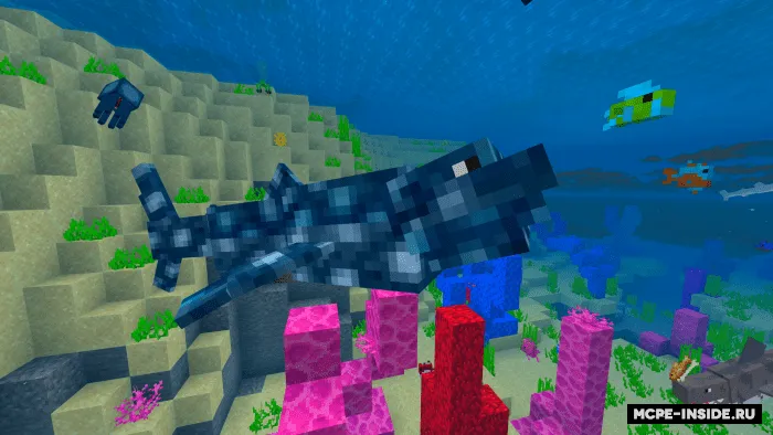 Akulalar — Minecraft mod, rasm 2