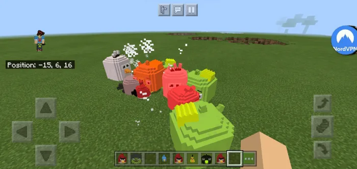 Angry Birds — Minecraft mod, rasm 3