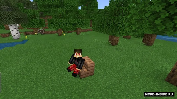 Hamma joyda o'tirish — Minecraft mod, rasm 1