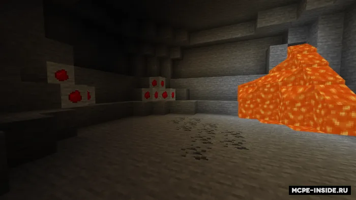 Qonli ruda — Minecraft mod, rasm 1