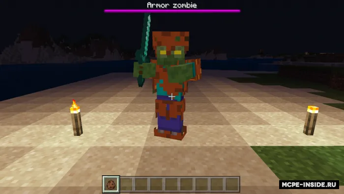 Zombi-mod — Minecraft mod, rasm 1