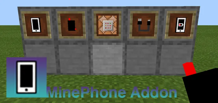 MinePhone — Minecraft mod, rasm 1