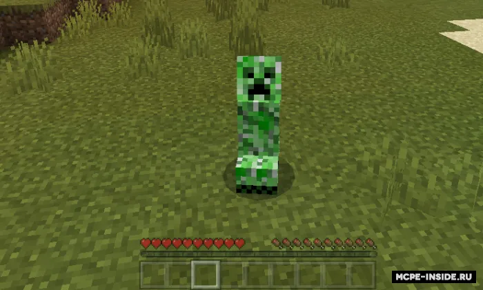 Creeper bo'l — Minecraft mod, rasm 1