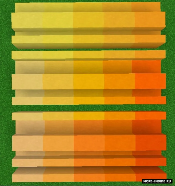 Rangli terrakota — Minecraft mod, rasm 2