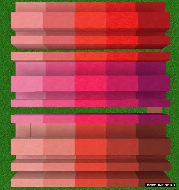 Rangli terrakota — Minecraft mod, rasm 3