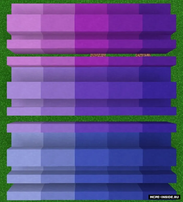 Rangli terrakota — Minecraft mod, rasm 4