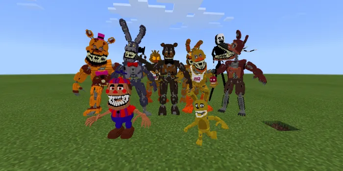 Five Nights at Freddy's — Minecraft mod, rasm 4